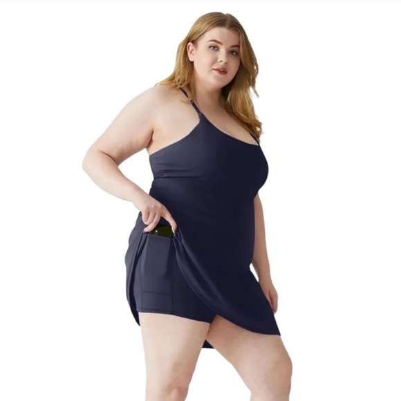 Halara 4X Everyday Cloudful 2-n-1 - NWT - Navy Blue - Picture 1 of 4